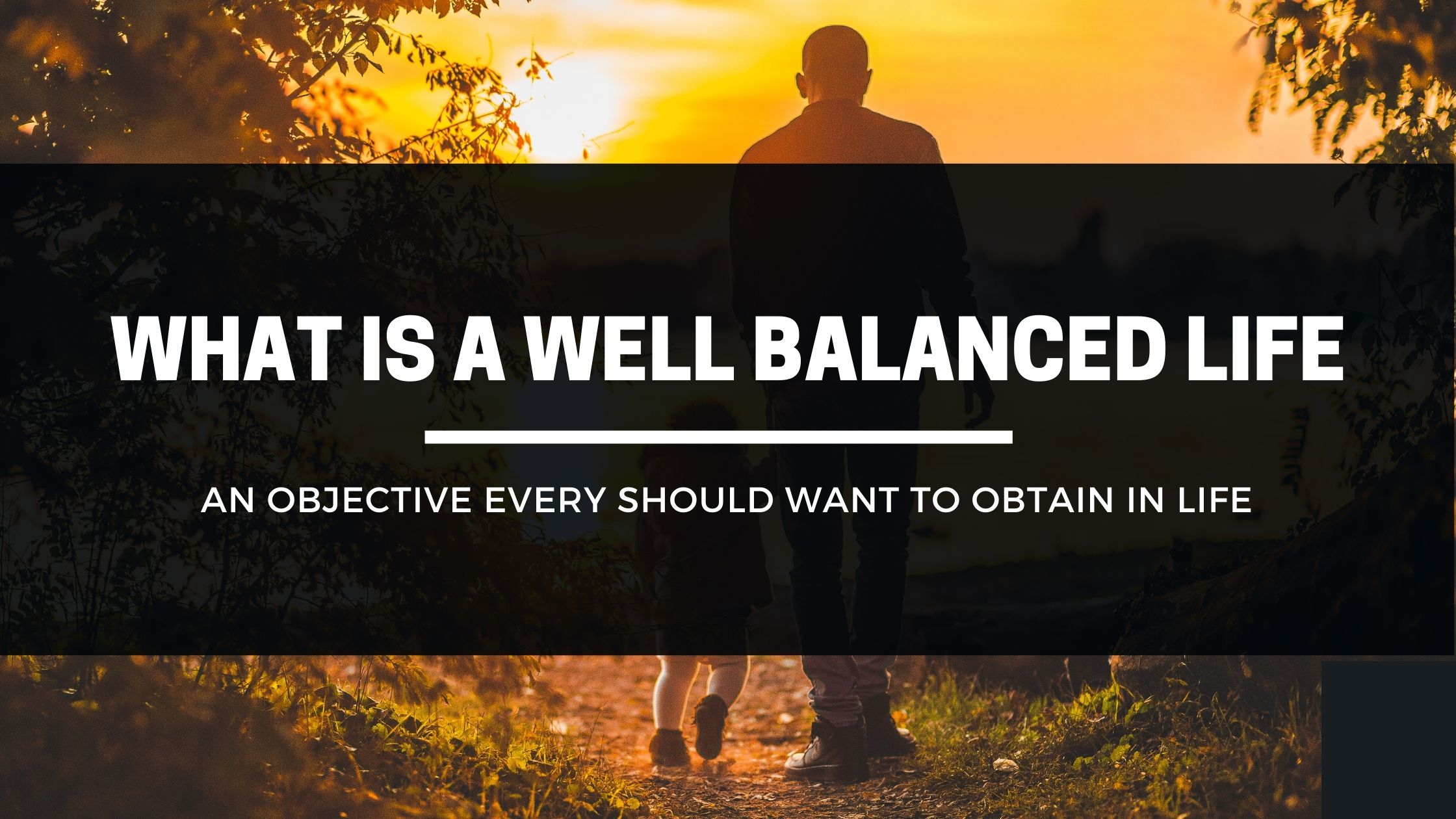 What is a Well Balanced Life - HTD Worldwide